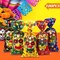 100 Pcs Dia De Los Muertos Goodie Bags Day of The Dead Gift Bags with Golden Twist Ties Day of The Dead Party Favors Bulk Sugar Skull Candy Bags for Mexican Party Day of The Dead Supplies Decor